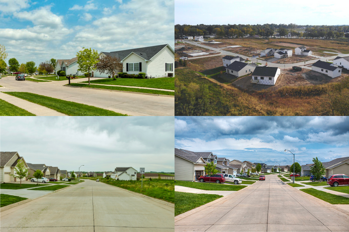 The four communities with discovery homes