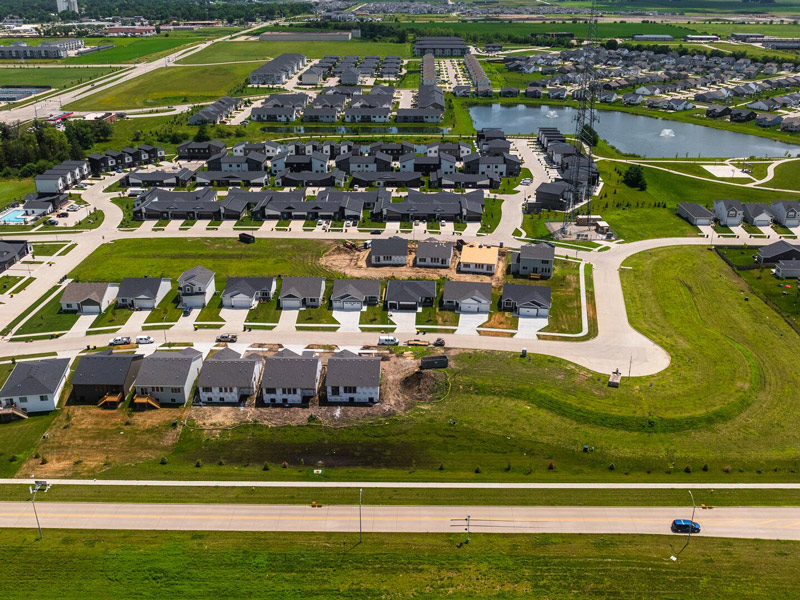 Land development of Alder Point community