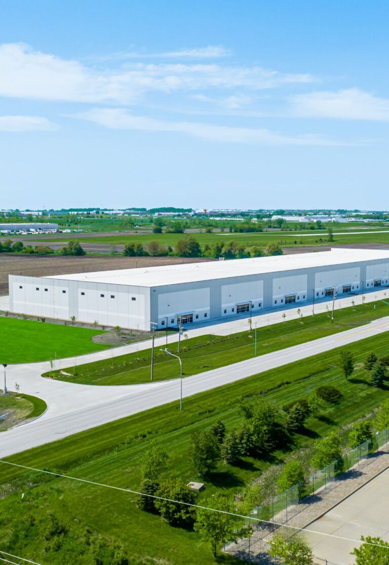 Large industrial warehouse