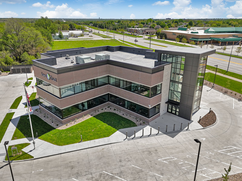 Construction of Iowa State Bank