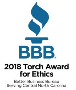 2018 Better Business Bureau Torch Award for Ethics Logo