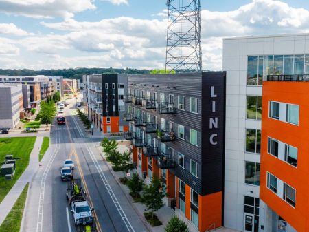 Gray's Station commercial development in Des Moines